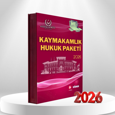 2026 Kaymakamlık Hukuk Tam Dolu Paket + Rehberlik +Kaim Makam Konu Anlatım ve Çözümlü Soru Bankası Seti